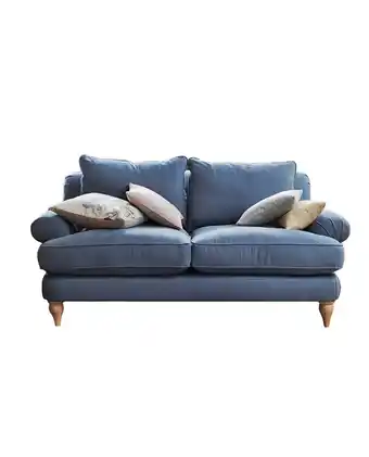 Tiendas EFE Sofá decohome 2 cuerpos lucianna - azul oferta