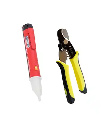 Tiendas EFE Kit detector de voltaje + alicate oferta