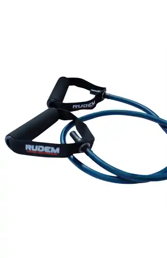 Tiendas EFE Ligas de resistencia con agarre azul (resistencia fuerte) rudem oferta