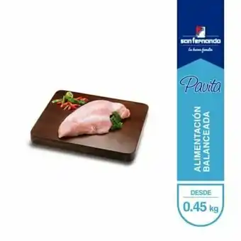 Tottus Filete de pechuga de pavita oferta