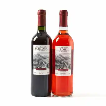 Tottus Pack vino borgona + rose oferta