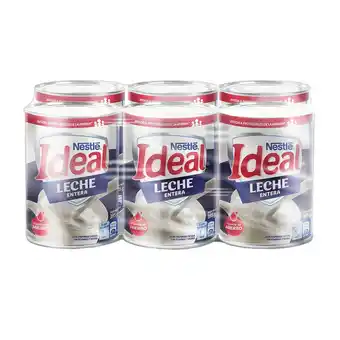 Tottus Leche evaporada entera lata 395g oferta