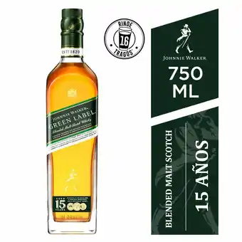 Tottus Whisky green label oferta