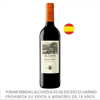 Tottus Vino tinto crianza oferta