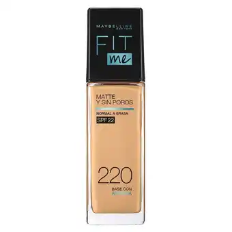 Tottus Base fit me mate & poreless 220 natural beige oferta