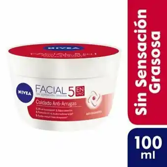 Tottus Crema facial cuidado antiarruga oferta