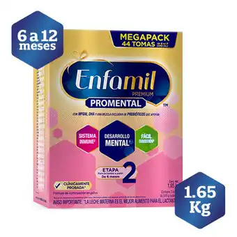 Tottus Enfamil premium 2 1,65 kg oferta