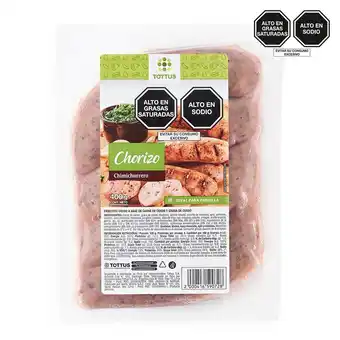 Tottus Chorizo chimichurrero premium oferta