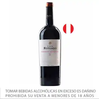 Tottus Vino cab sauvignon rserva finca rotondo oferta