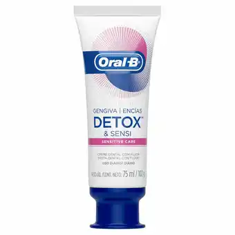 Tottus Pasta dental encías detox sensitive care oferta