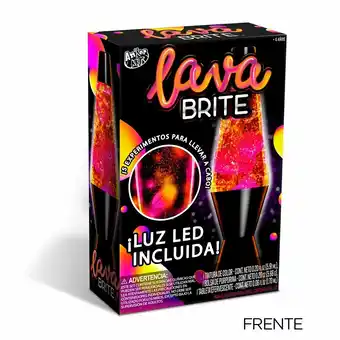 Tottus Crea tu lampara de lava oferta