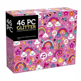 Tottus Rompecabezas 46 piezas glitter oferta