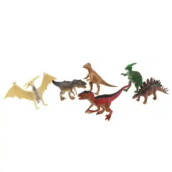 Tottus Animales 6 pulgadas 6 piezas dinosaurios oferta