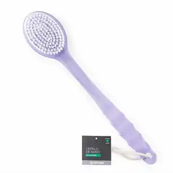 Tottus Cepillo baño plast lila oferta
