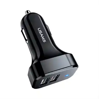 Tottus Cargador usb dual para auto neg oferta