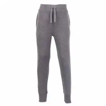Tottus Pantalon algodon jersey gris oscuro oferta
