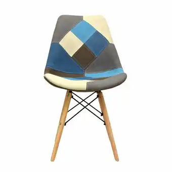 Tottus Silla fija de diseño ema parches oferta