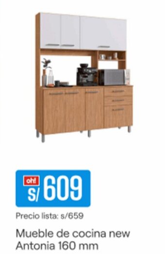 Promart Mueble de cocina new Antonia 160 mm oferta
