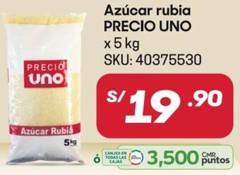 Hiperbodega Precio Uno PRECIO UNO Azúcar rubia x 5 kg oferta