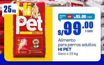 Makro Alimento para perros adultos HI PET Saco x 25 kg oferta
