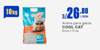 Makro Arena para gatos COOL CAT Bolsa x 10 kg oferta