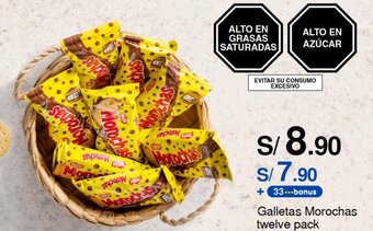 Metro Galletas Morochas twelve pack oferta