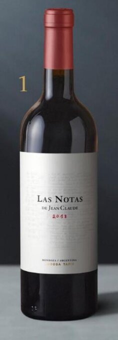 Wong 1. VINO TAPIZ LAS NOTAS DE JEAN CLAUDE BOT. X 750 ML oferta