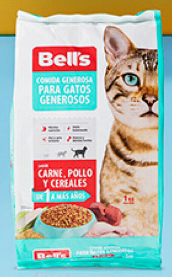Plaza Vea BELL'S Alimento para gatos bl x 1 kg oferta