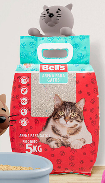 Plaza Vea BELL'S Arena para gatos bl x 5 kg oferta