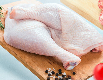 Plaza Vea PIERNA DE POLLO CON ENCUENTRO Importada x kg oferta