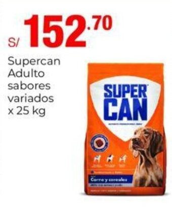Metro Super Can Adulto sabores variados x 25 kg oferta