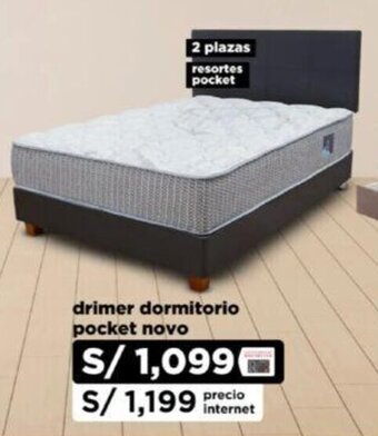 Ripley drimer dormitorio pocket novo oferta