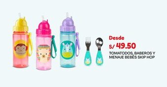 Wong TOMATODOS, BABEROS Y MENAJE BEBÉS SKIP HOP oferta