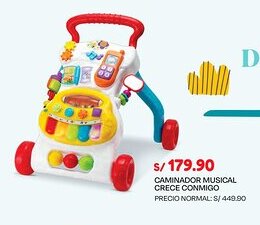 Wong CAMINADOR MUSICAL CRECE CONMIGO oferta