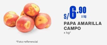 Makro PAPA AMARILLA CAMPO x kg oferta