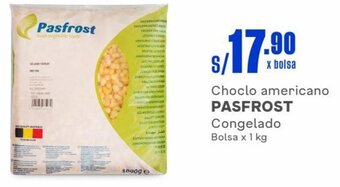 Makro PASFROST Choclo americano Congelado Bolsa x 1 kg oferta