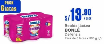 Makro BONLÉ Bebida láctea Defensis Pack de 6 latas x 395 g c/u oferta