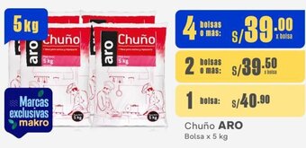 Makro ARO Chuño 4 Bolsas x 5 kg oferta