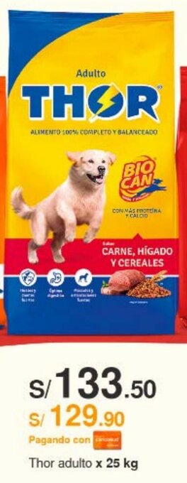 Metro Thor adulto x 25 kg oferta