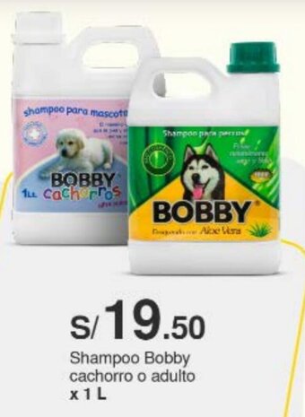 Metro Shampoo Bobby cachorro o adulto x1 L oferta