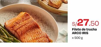 Metro ARCO IRIS Filete de trucha x 500g oferta