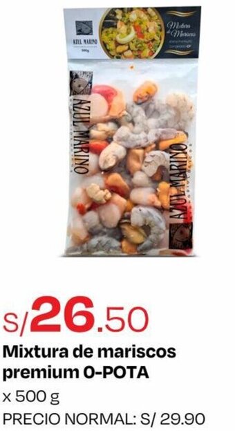 Metro Mixtura de mariscos premium O-POTA x 500g oferta