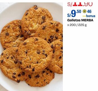 Metro Galletas MERBA x 200/225 g oferta