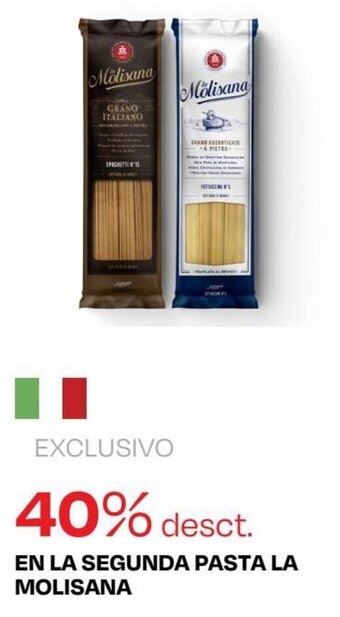 Metro EN LA SEGUNDA PASTA LA MOLISANA oferta