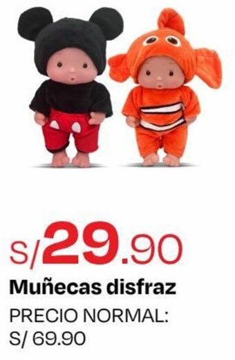Metro Muñecas disfraz oferta