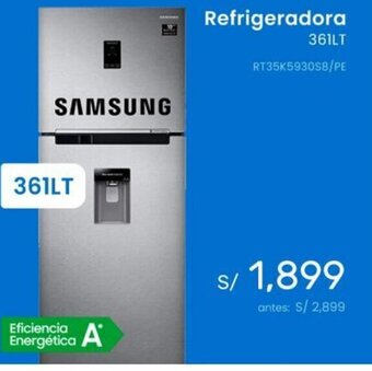 Tiendas EFE SAMSUNG Refrigeradora 361LT oferta