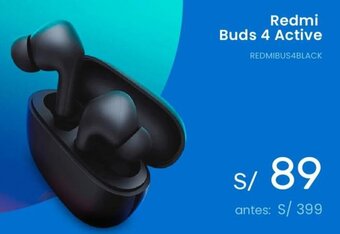 Tiendas EFE Redmi Buds 4 Active oferta