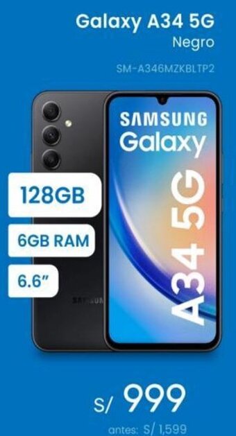 Tiendas EFE SAMSUNG Galaxy A34 5G oferta