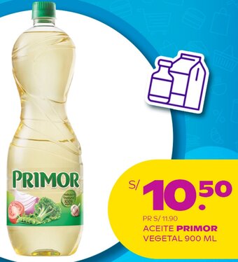 Tambo PRIMOR ACEITE VEGETAL 900 ML oferta