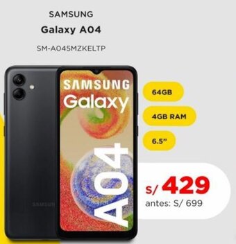 La Curacao SAMSUNG Galaxy A04 6,5" oferta
